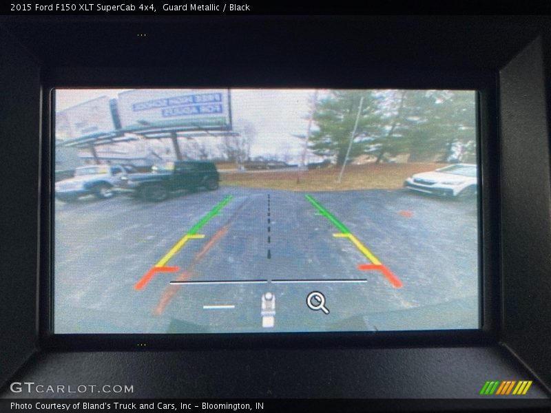 Guard Metallic / Black 2015 Ford F150 XLT SuperCab 4x4