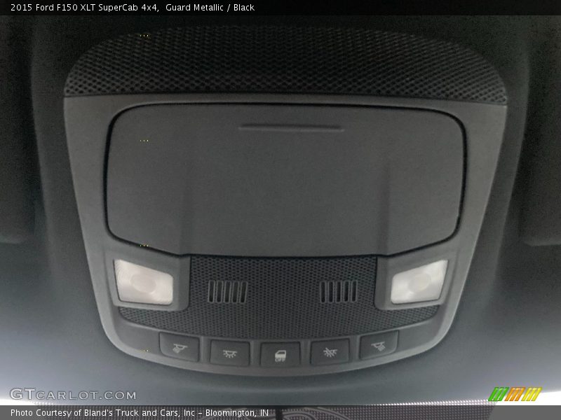 Guard Metallic / Black 2015 Ford F150 XLT SuperCab 4x4