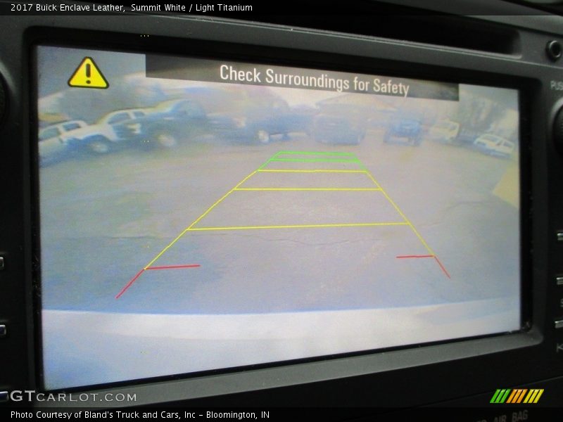 Summit White / Light Titanium 2017 Buick Enclave Leather