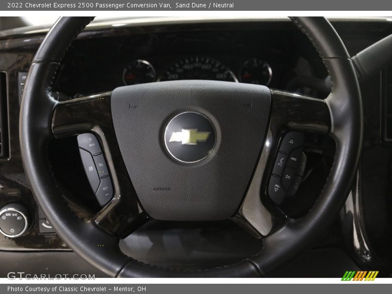  2022 Express 2500 Passenger Conversion Van Steering Wheel