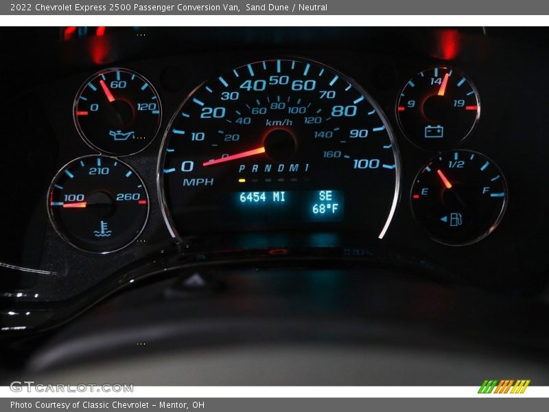  2022 Express 2500 Passenger Conversion Van 2500 Passenger Conversion Van Gauges