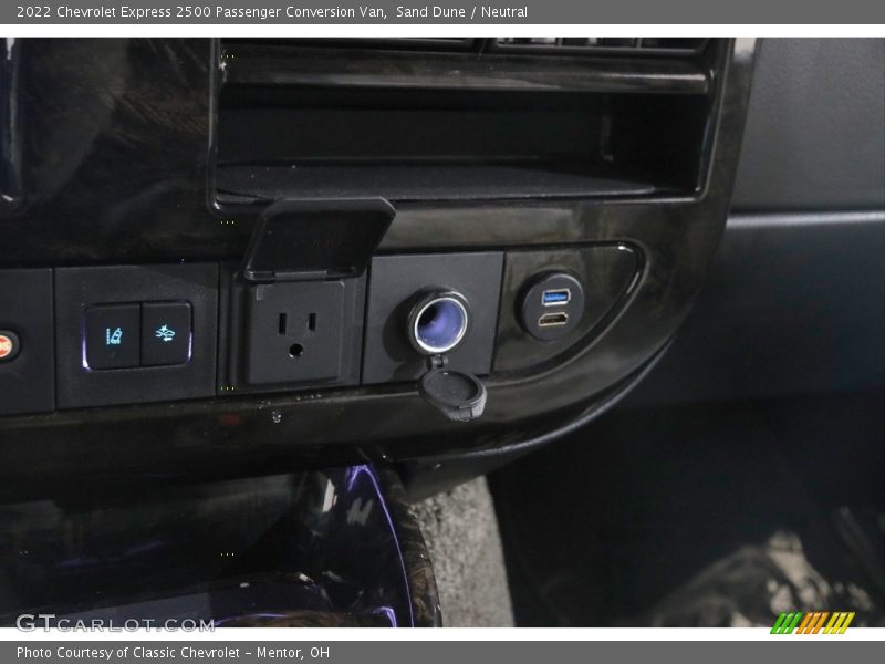 Sand Dune / Neutral 2022 Chevrolet Express 2500 Passenger Conversion Van
