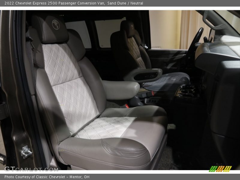 Front Seat of 2022 Express 2500 Passenger Conversion Van