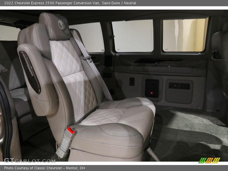 Rear Seat of 2022 Express 2500 Passenger Conversion Van