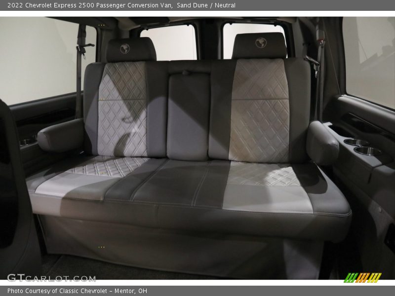Rear Seat of 2022 Express 2500 Passenger Conversion Van