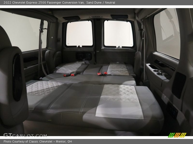 Rear Seat of 2022 Express 2500 Passenger Conversion Van