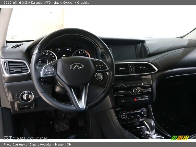 Dashboard of 2019 QX30 Essential AWD