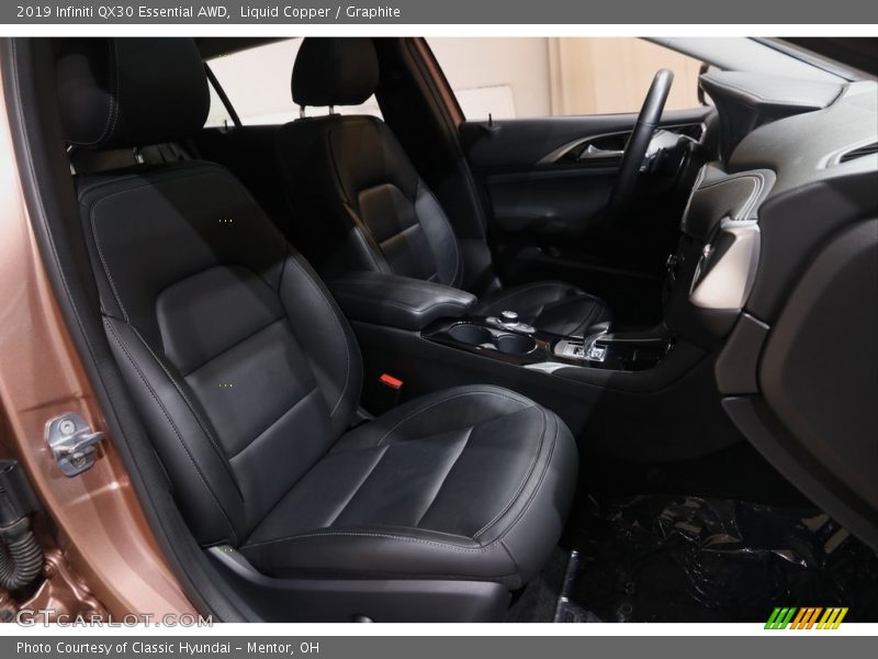 Front Seat of 2019 QX30 Essential AWD