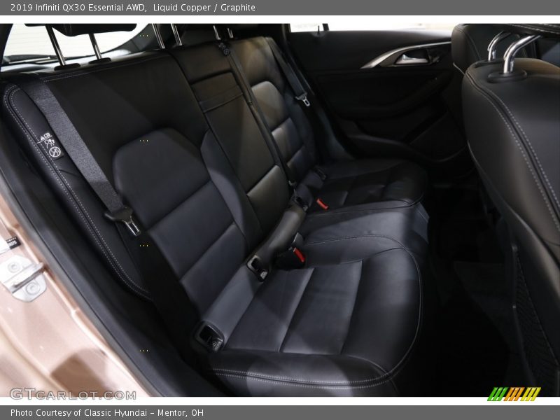 Rear Seat of 2019 QX30 Essential AWD
