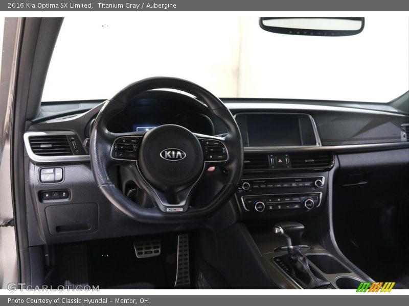 Titanium Gray / Aubergine 2016 Kia Optima SX Limited