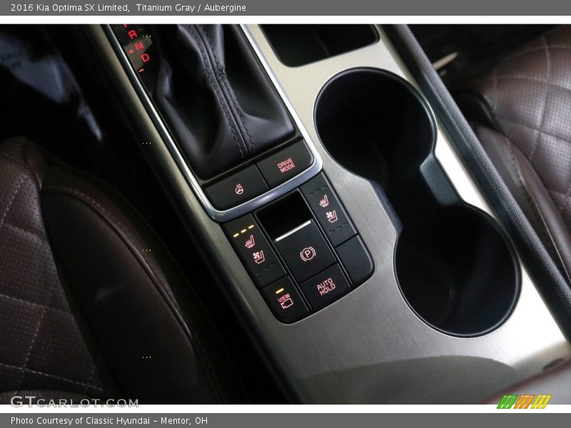 Titanium Gray / Aubergine 2016 Kia Optima SX Limited
