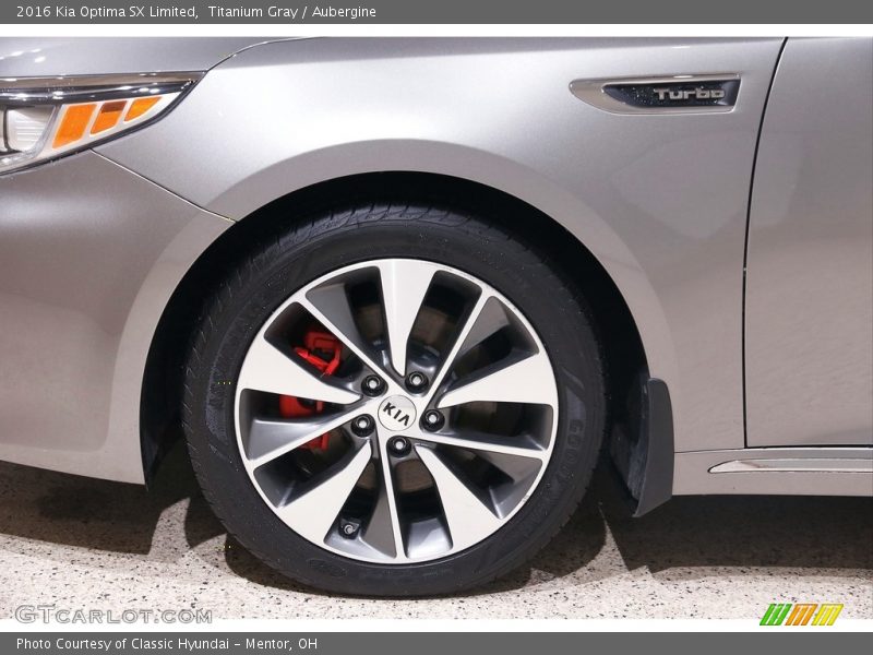  2016 Optima SX Limited Wheel