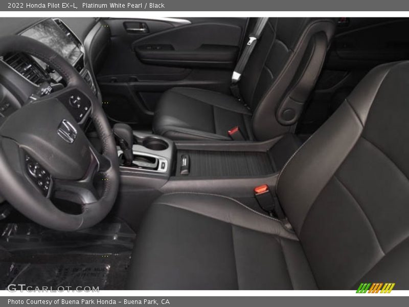 Front Seat of 2022 Pilot EX-L