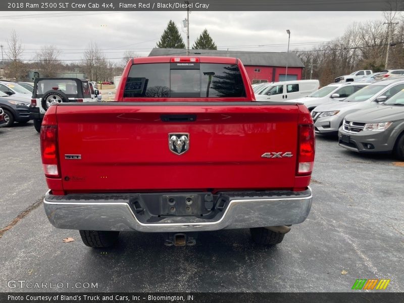 Flame Red / Black/Diesel Gray 2018 Ram 2500 SLT Crew Cab 4x4