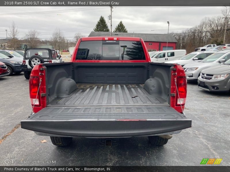Flame Red / Black/Diesel Gray 2018 Ram 2500 SLT Crew Cab 4x4
