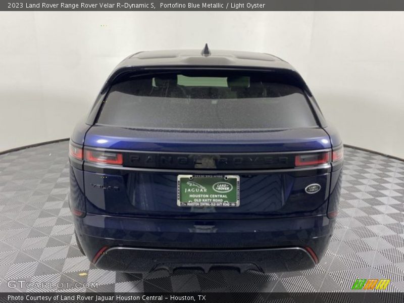 Portofino Blue Metallic / Light Oyster 2023 Land Rover Range Rover Velar R-Dynamic S