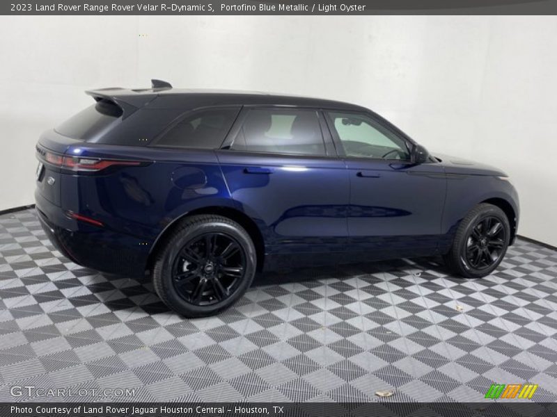 Portofino Blue Metallic / Light Oyster 2023 Land Rover Range Rover Velar R-Dynamic S