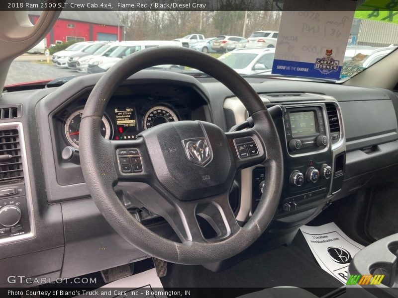  2018 2500 SLT Crew Cab 4x4 Steering Wheel