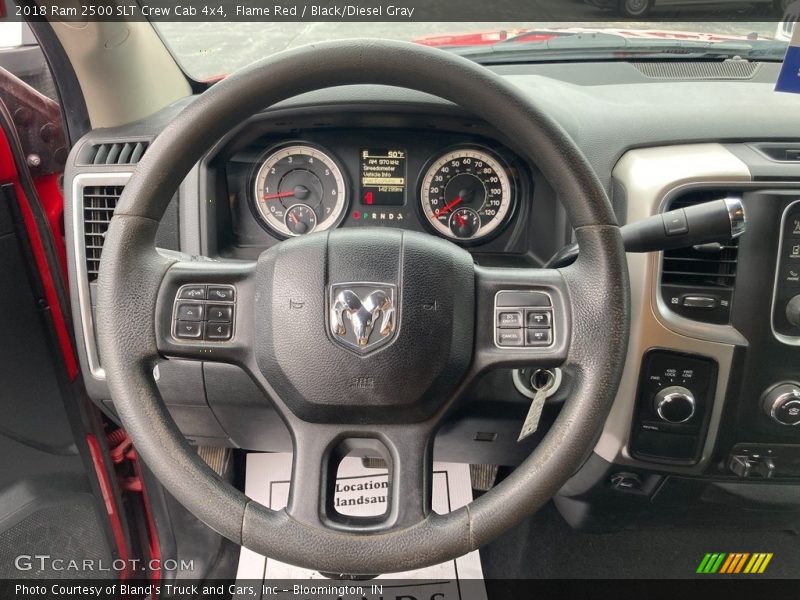  2018 2500 SLT Crew Cab 4x4 Steering Wheel
