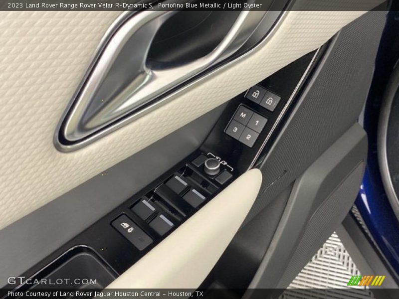 Portofino Blue Metallic / Light Oyster 2023 Land Rover Range Rover Velar R-Dynamic S