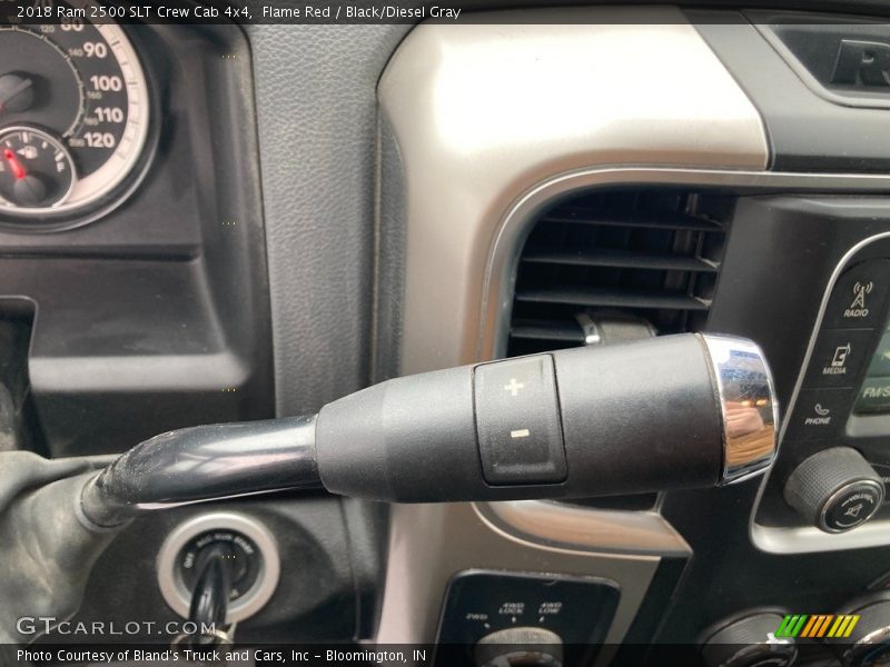 Flame Red / Black/Diesel Gray 2018 Ram 2500 SLT Crew Cab 4x4