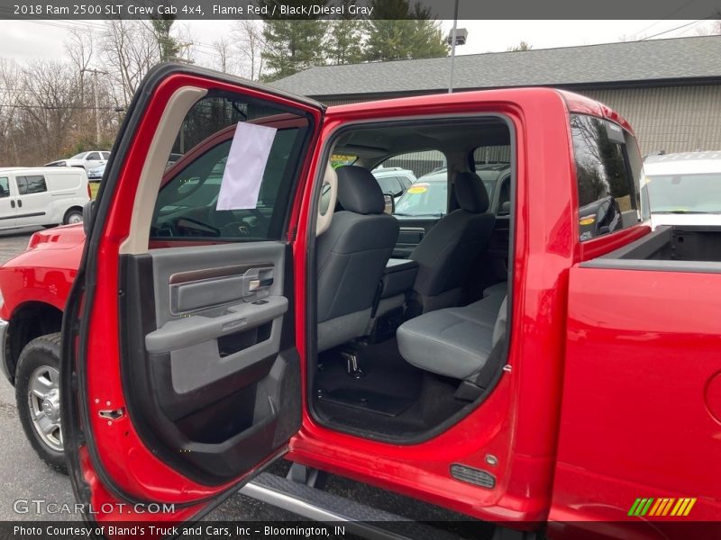 Flame Red / Black/Diesel Gray 2018 Ram 2500 SLT Crew Cab 4x4