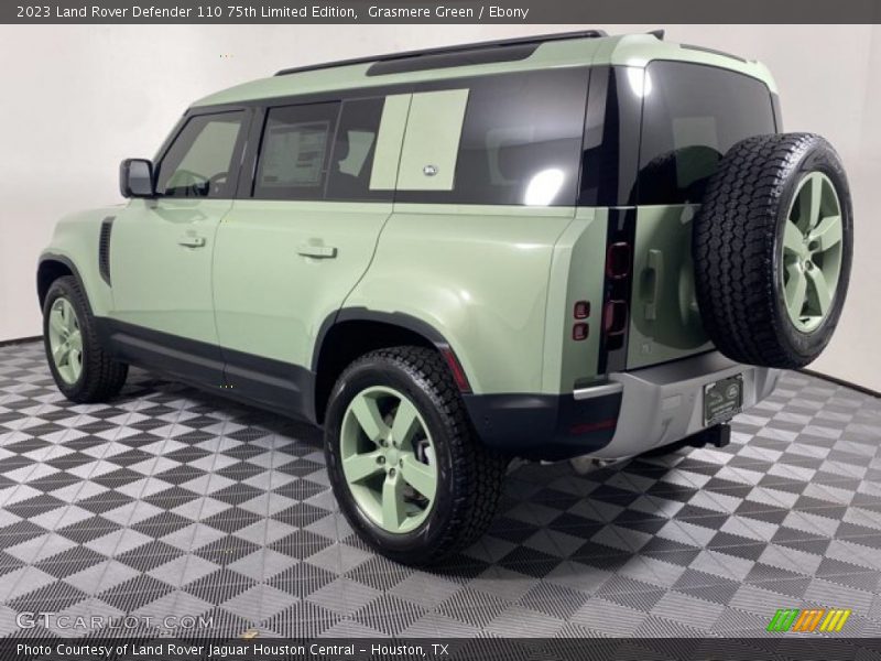 Grasmere Green / Ebony 2023 Land Rover Defender 110 75th Limited Edition