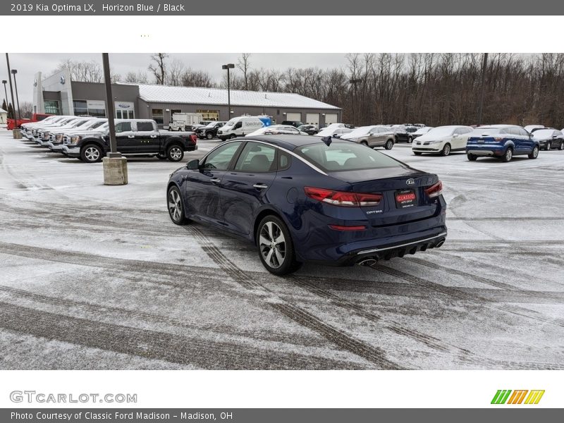 Horizon Blue / Black 2019 Kia Optima LX