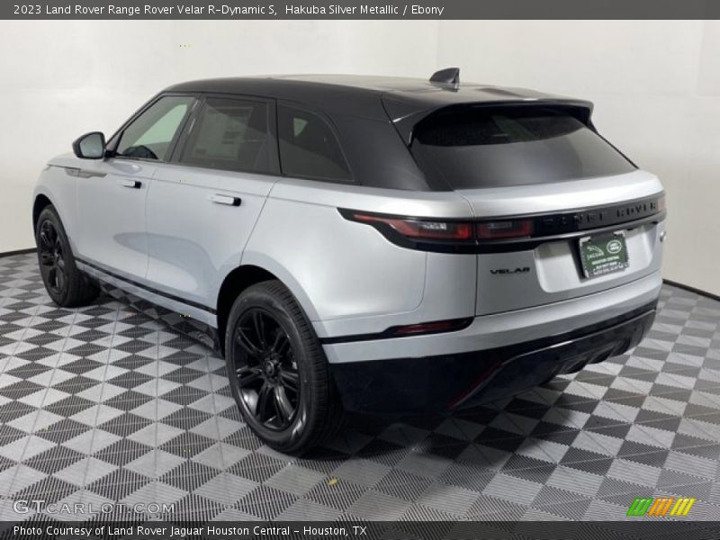 Hakuba Silver Metallic / Ebony 2023 Land Rover Range Rover Velar R-Dynamic S