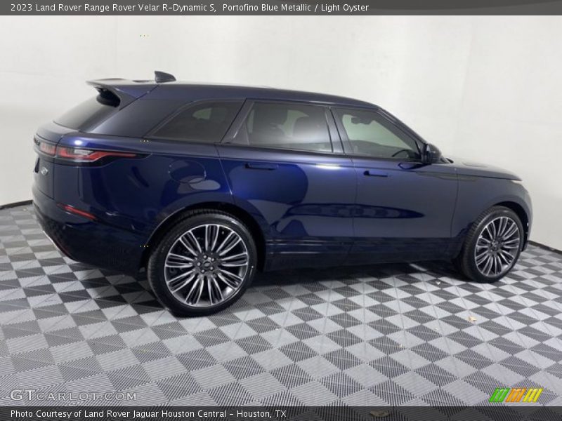 Portofino Blue Metallic / Light Oyster 2023 Land Rover Range Rover Velar R-Dynamic S