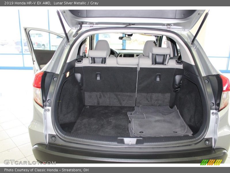 Lunar Silver Metallic / Gray 2019 Honda HR-V EX AWD