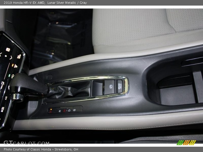 Lunar Silver Metallic / Gray 2019 Honda HR-V EX AWD