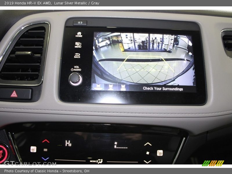Lunar Silver Metallic / Gray 2019 Honda HR-V EX AWD