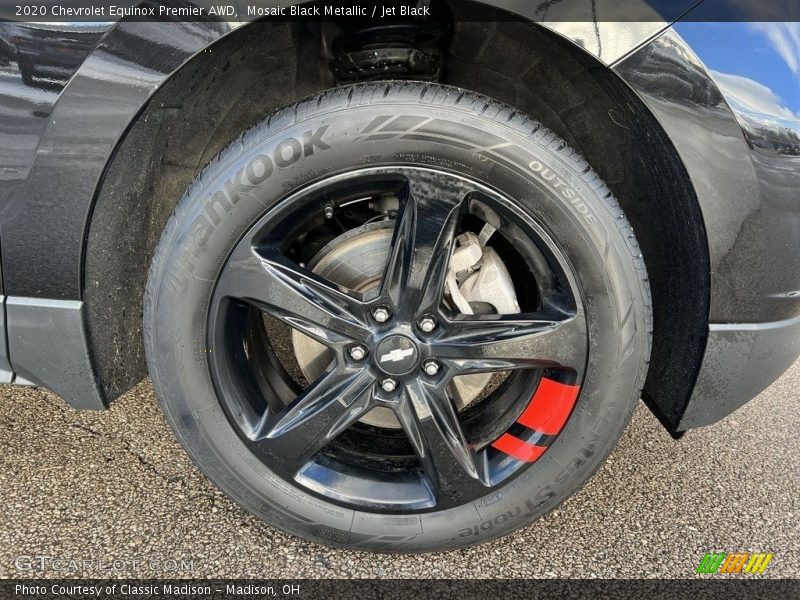 Mosaic Black Metallic / Jet Black 2020 Chevrolet Equinox Premier AWD