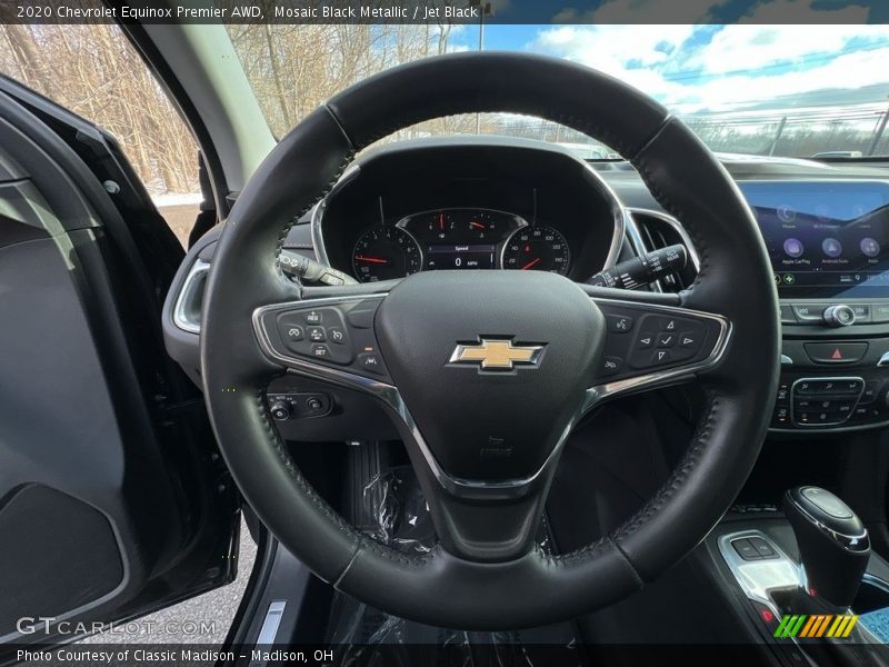 Mosaic Black Metallic / Jet Black 2020 Chevrolet Equinox Premier AWD