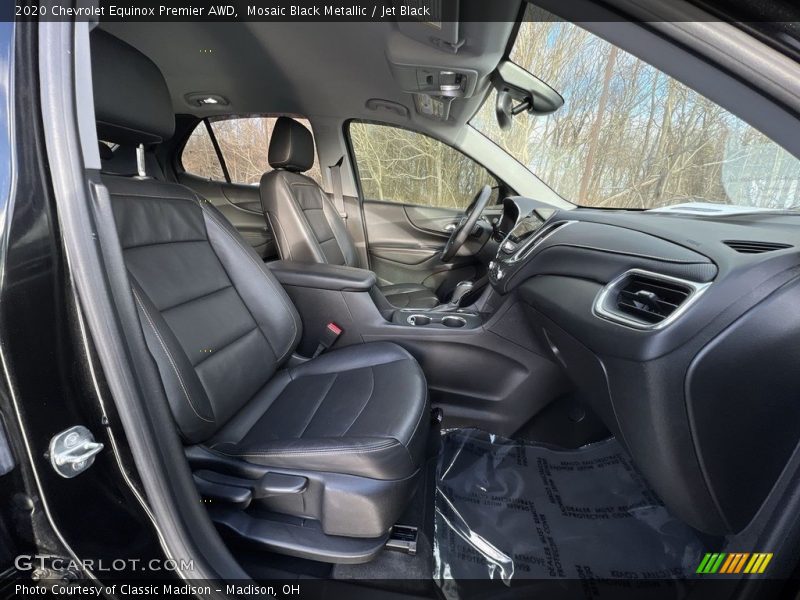 Mosaic Black Metallic / Jet Black 2020 Chevrolet Equinox Premier AWD