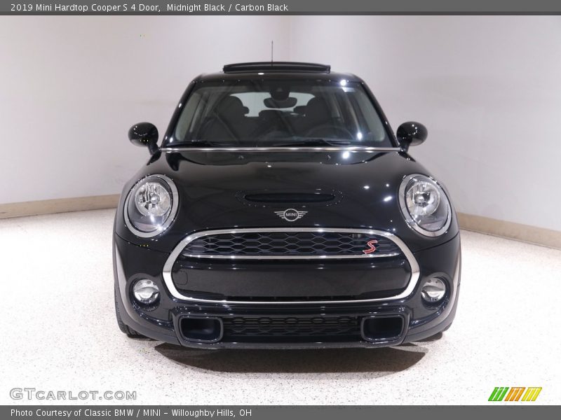 Midnight Black / Carbon Black 2019 Mini Hardtop Cooper S 4 Door