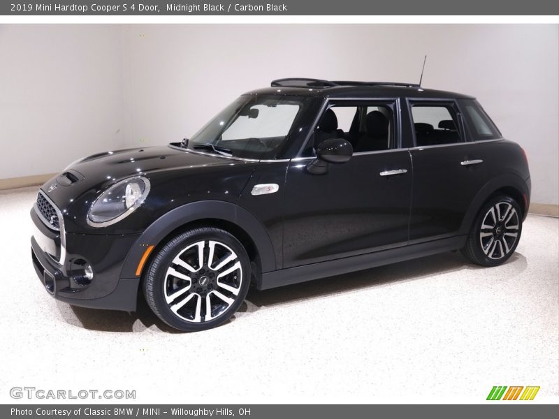 Midnight Black / Carbon Black 2019 Mini Hardtop Cooper S 4 Door