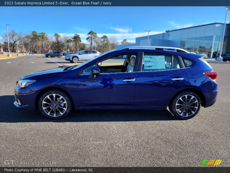  2023 Impreza Limited 5-Door Ocean Blue Pearl