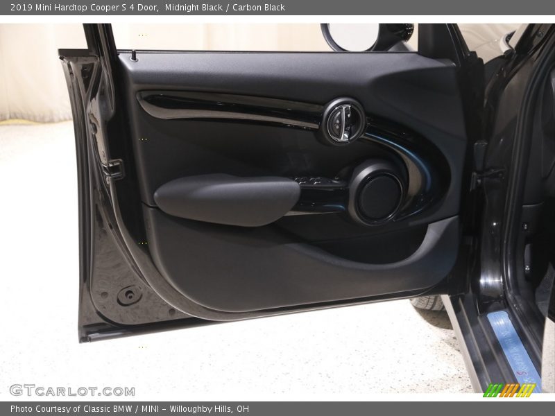 Midnight Black / Carbon Black 2019 Mini Hardtop Cooper S 4 Door