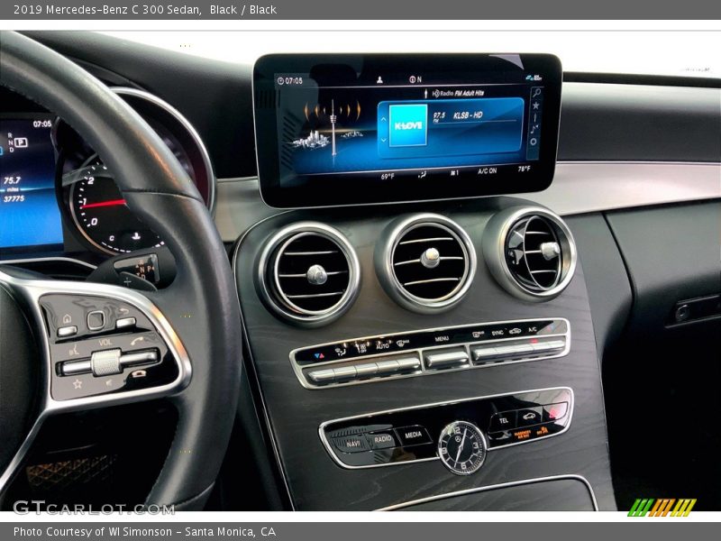 Black / Black 2019 Mercedes-Benz C 300 Sedan