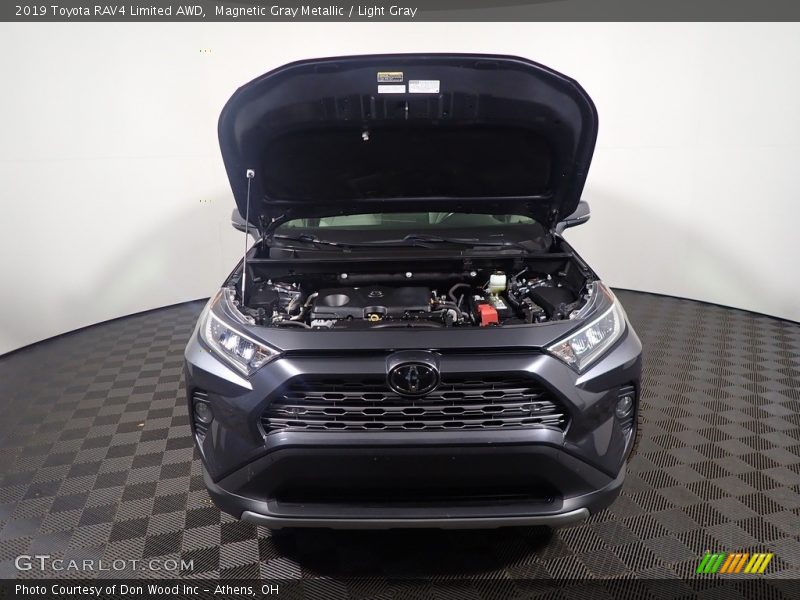 Magnetic Gray Metallic / Light Gray 2019 Toyota RAV4 Limited AWD