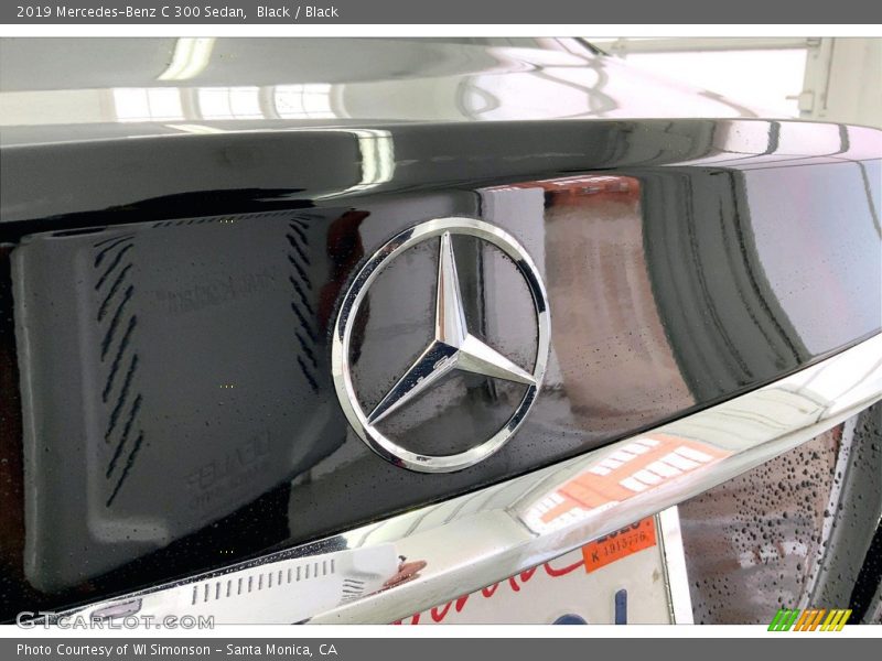 Black / Black 2019 Mercedes-Benz C 300 Sedan