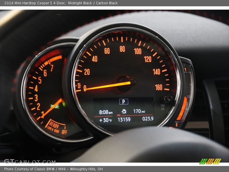 Midnight Black / Carbon Black 2019 Mini Hardtop Cooper S 4 Door