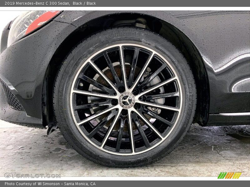 Black / Black 2019 Mercedes-Benz C 300 Sedan