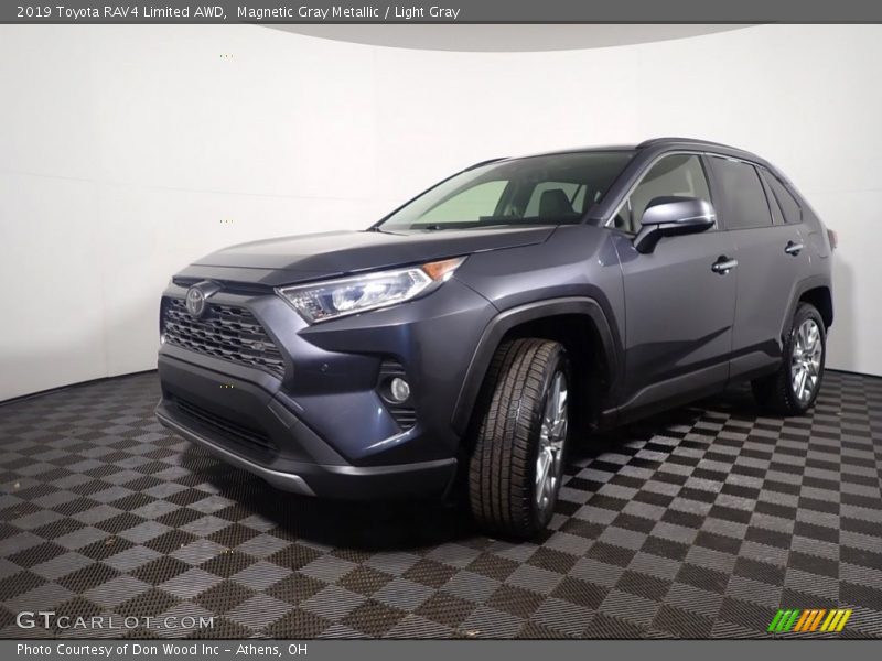 Magnetic Gray Metallic / Light Gray 2019 Toyota RAV4 Limited AWD