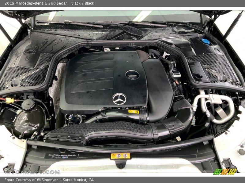 Black / Black 2019 Mercedes-Benz C 300 Sedan