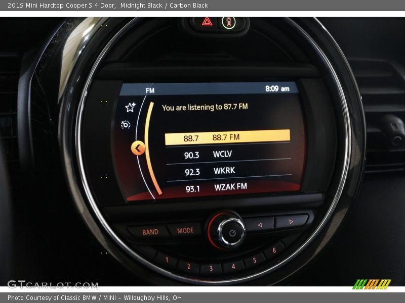 Midnight Black / Carbon Black 2019 Mini Hardtop Cooper S 4 Door