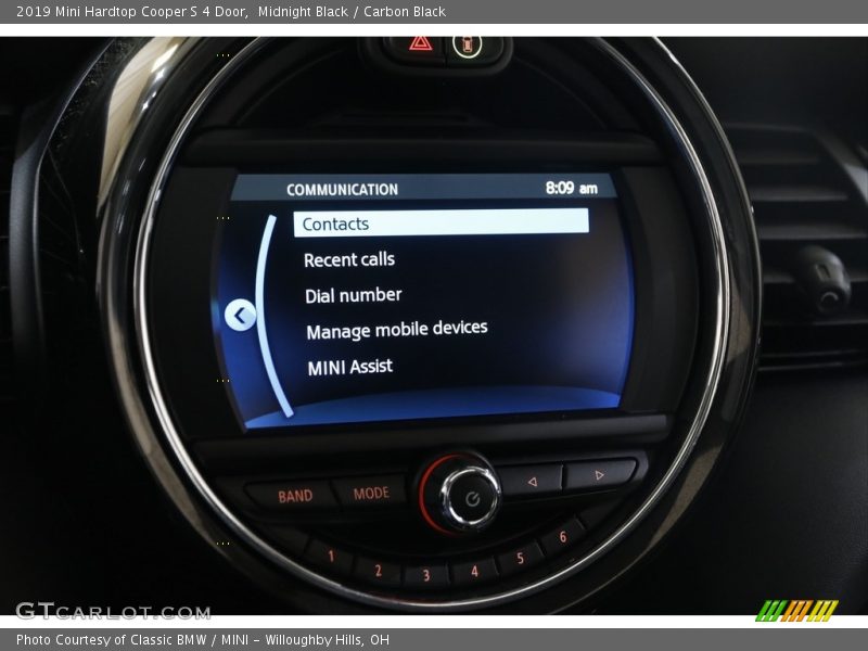 Midnight Black / Carbon Black 2019 Mini Hardtop Cooper S 4 Door