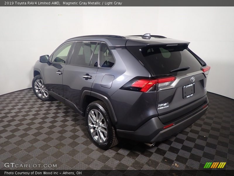 Magnetic Gray Metallic / Light Gray 2019 Toyota RAV4 Limited AWD